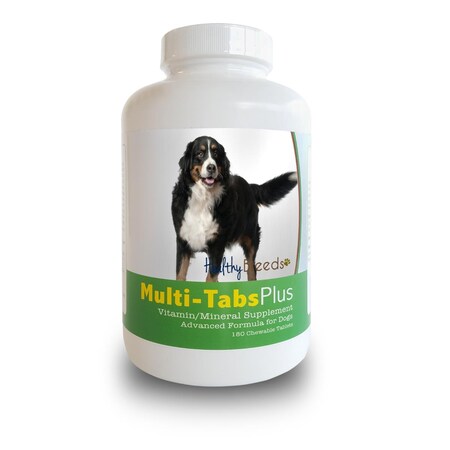 Healthy Breeds Bernese Mountain Dog Multi-Tabs Plus Chewable Tablets, 180PK 840235139810